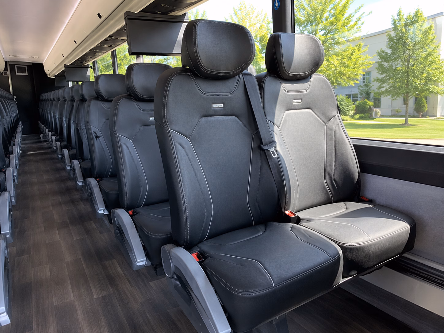 quincy long distance transportation onboard seating